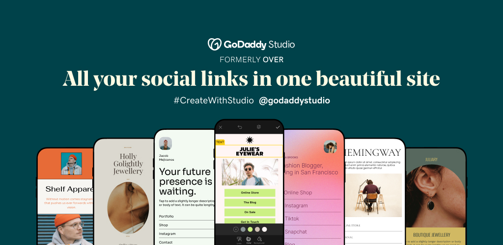GoDaddy Studio Cover
