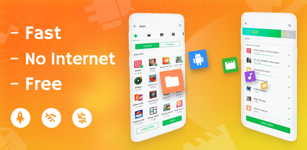 InShare - Share Apps & File Transfer