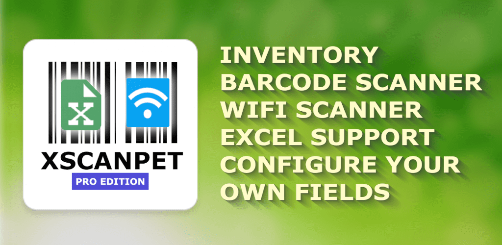 Inventory & Barcode scanner & WIFI scanner