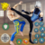 karate king kung fu fight game logo