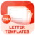 letter templates offline logo