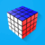 magic cube puzzle 3d logo