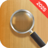 magnifying glass logo