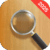 magnifying glass logo