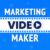 marketing video maker app logo