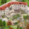 merge manor sunny house logo