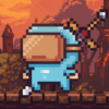 metaphysics pixel retro roguelike logo