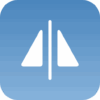mirror effect reflection logo