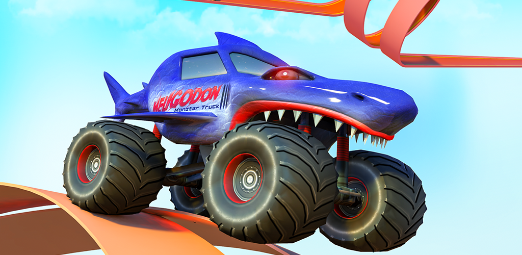 Monster Truck Race Car Game 3d