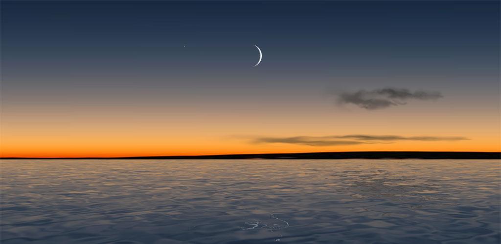 Moon Over Water Live Wallpaper