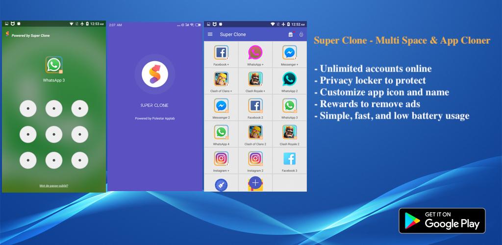 Multi Clone - Super Cloner for Multiple Accounts Premium