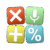 multi screen voice calculator logo