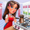 my cafe android games logo