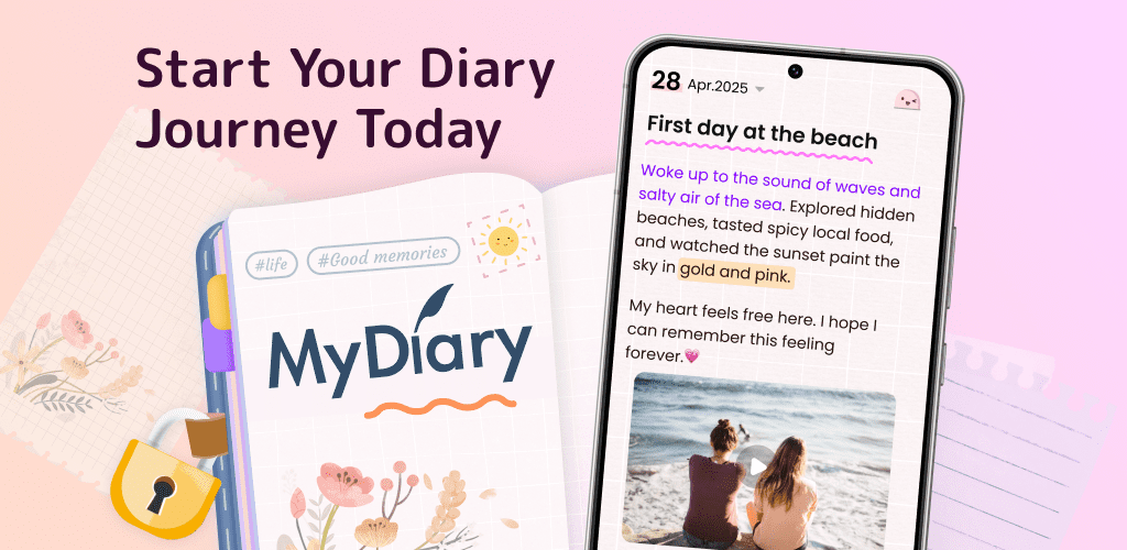 My Diary - Journal, Diary, Daily Journal with Lock