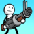 one gun stickman logo