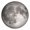 phases of the moon calendar logo