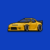 pixel car racer logo