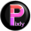pixly fluo 3d logo