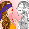 premium coloring book logo