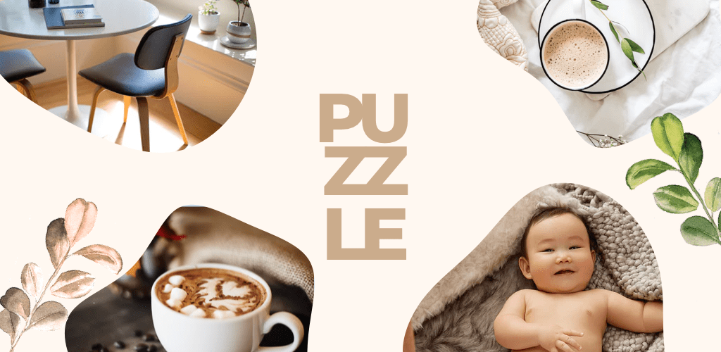 Puzzle Collage Template for Instagram - PuzzleStar