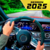 racing in car 2023 logo