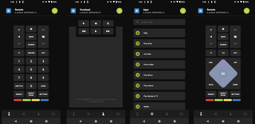 Remote for Philips TV