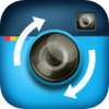 repost for instagram android logo