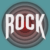 rock music online radio logo