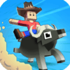 rodeo stampede sky zoo safari games logo