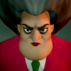 scary teacher 3d logo