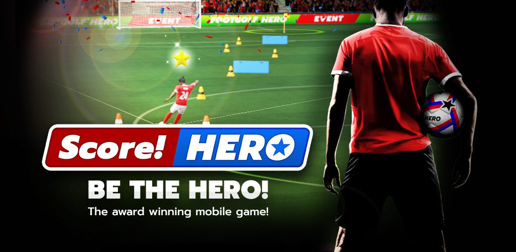 Download Score!  Hero - a great new style football game for Android + mod + data