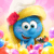 smurfs bubble story logo