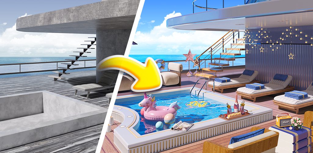 Space Decor Luxury Yacht