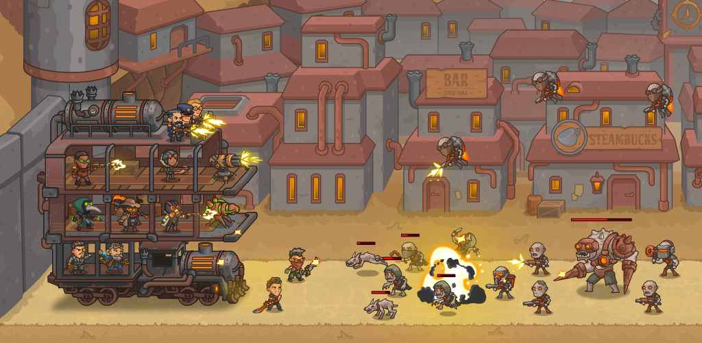 Steampunk Camp Defense