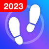 step counter pedometer logo