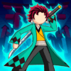 stick demon logo