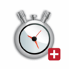stopwatch timer plus logo