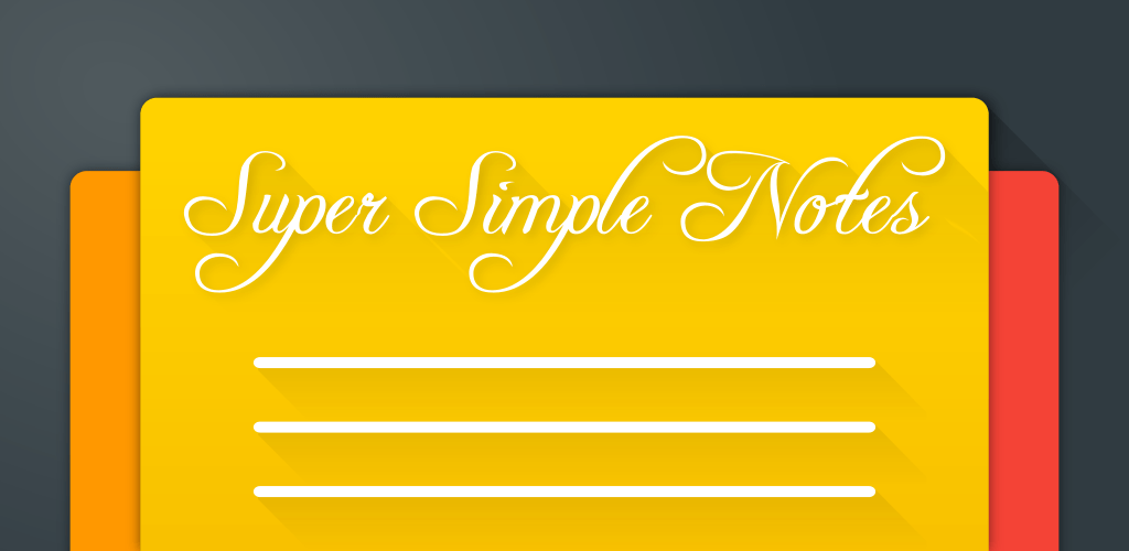 Super Simple Notes