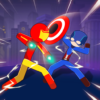 super stickman heroes fight logo