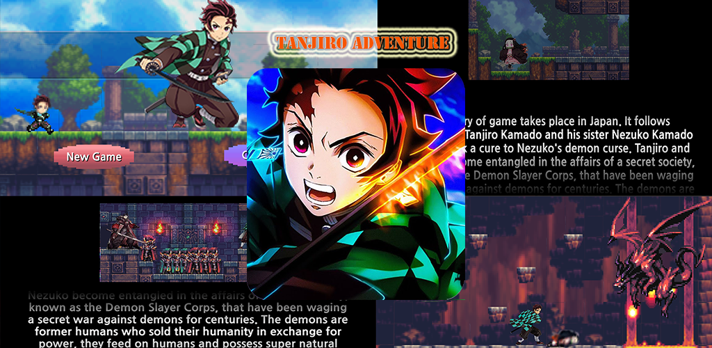 Tanjiro Game: Pixel Adventure