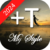 text on photo logo