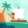 tides a fishing game logo