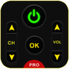 universal tv remote control pro logo