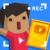 vlogger go viral tuber game logo