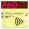voice notes pro logo