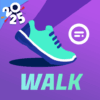 weight loss by walking logo
