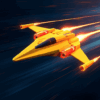 wind wings space shooter logo