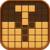 wood block puzzle logo