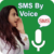 write sms by voice logo